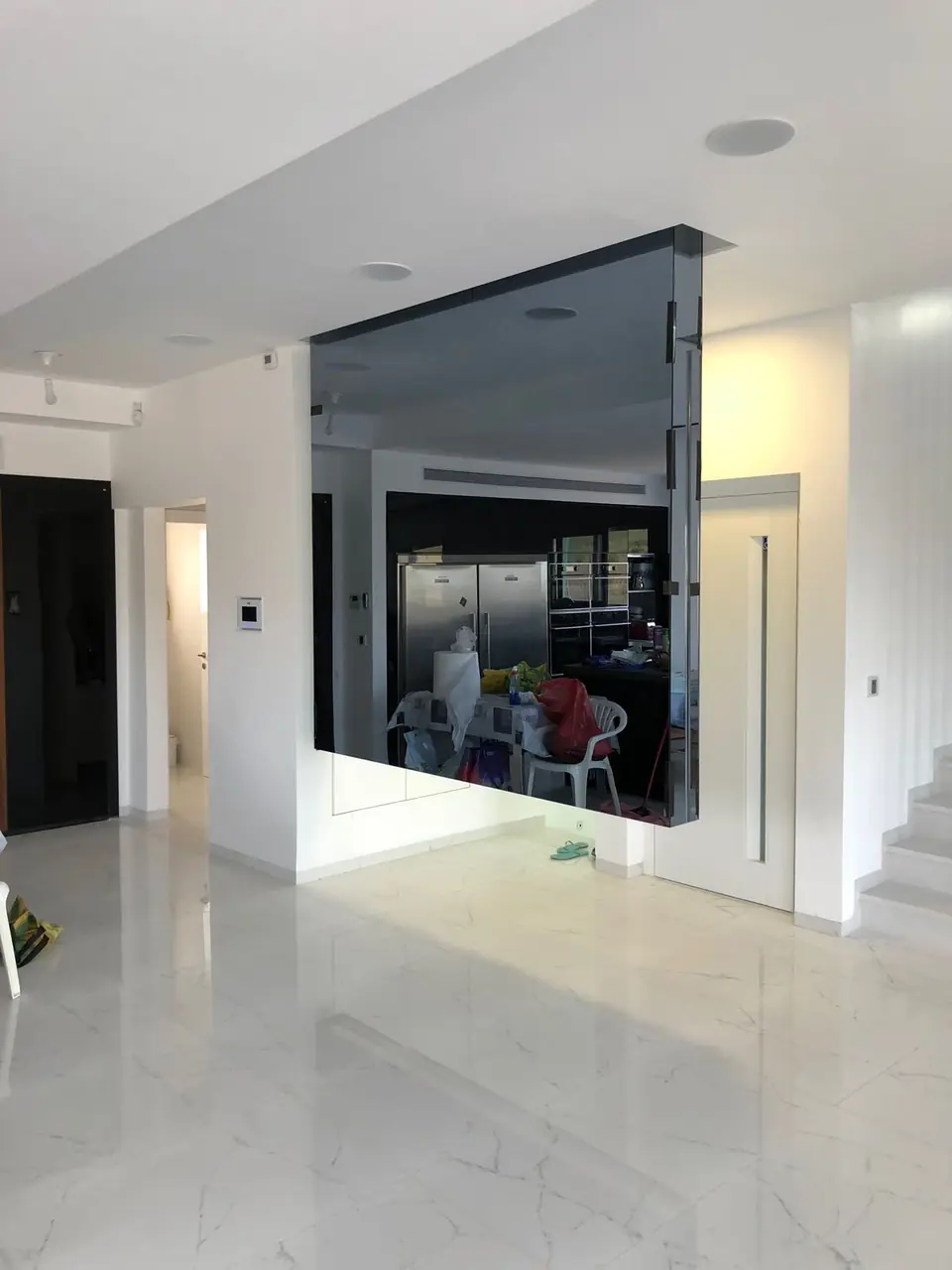 Large-format tile - real Remodel Right FL project