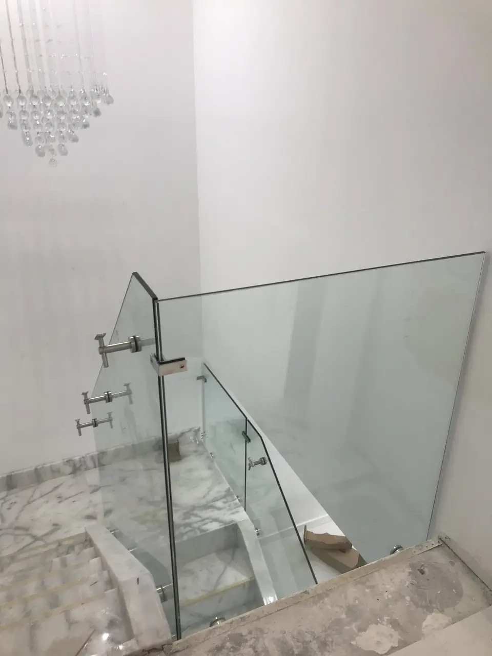 Glass rail - real Remodel Right FL project