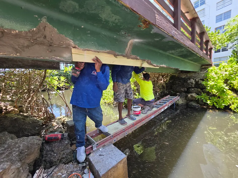 Dock repair - real Remodel Right FL project